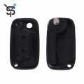 Factory price black custom key fob shell 2 button key shell machine